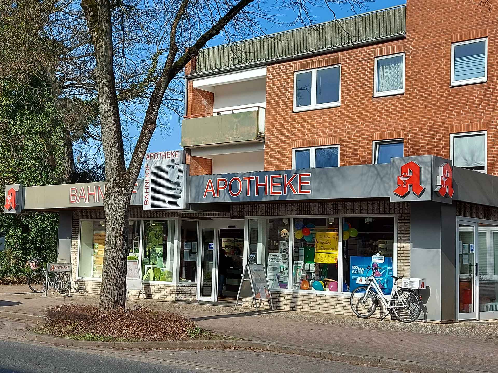 Ihre Bahnhof Apotheke Aussenansicht